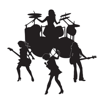 girls rock band